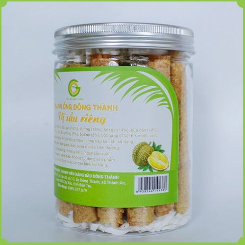 Bánh ống sầu riêng